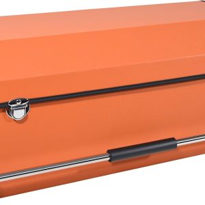 Car Trunk Organizer for SUVs, Foldable Leather Car Trunk Storage Box with Lid and Sturdy Handle