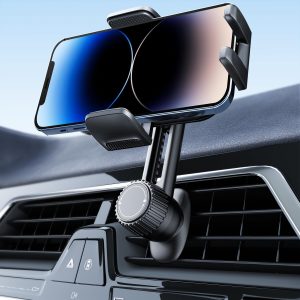 Phone Holders for Your Car: [Never Blocking] Air Vent Cell Phones Mount for Smartphones [Thick Cases Friendly] Hands-Free Auto Mobile Phone Stand