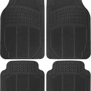 4-Piece All Weather Rubber Car Floor Mats