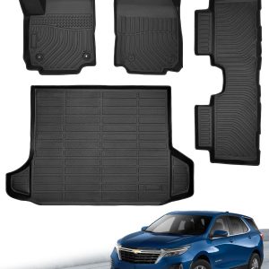 All Weather Cargo Liner and Floor Mat Set