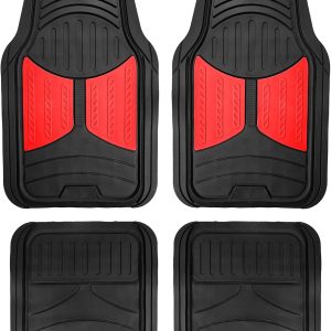 Rubber Car Floor Mats, Monster Eye Design