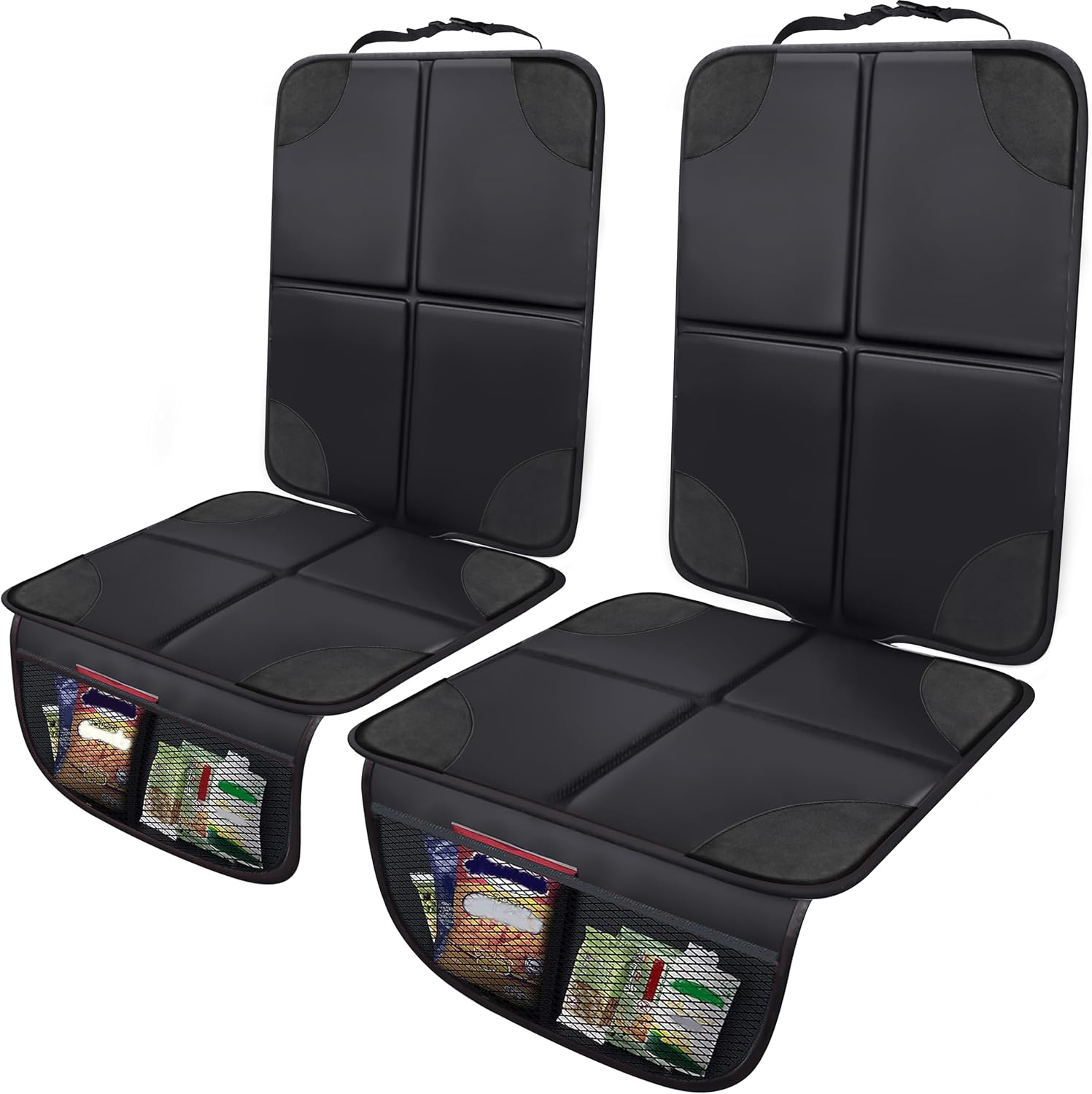 2-Piece Child Car Seat Protector Mat, Waterproof